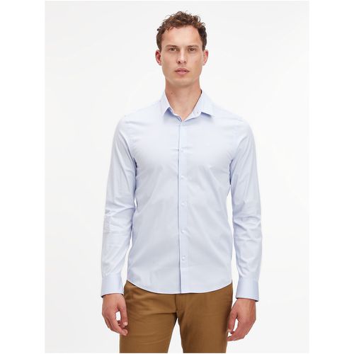 Camicia in popeline stretch slim - CALVIN KLEIN - Modalova