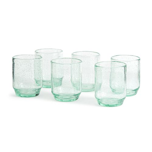 Confezione Da 6 Bicchieri In Vetro Con Bolle, Faraji - la redoute interieurs - Modalova