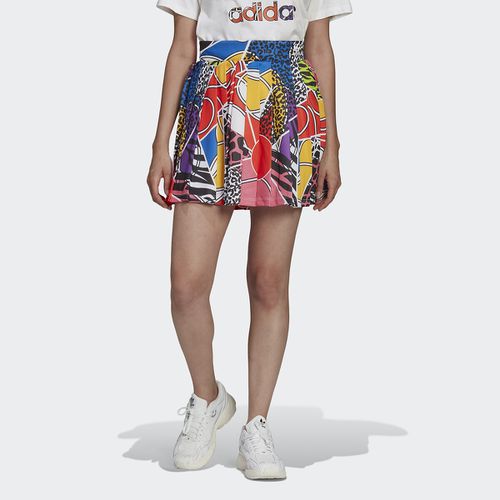 Gonna Corta Plissettata Motivo Pop Donna Taglie 40 - adidas originals - Modalova