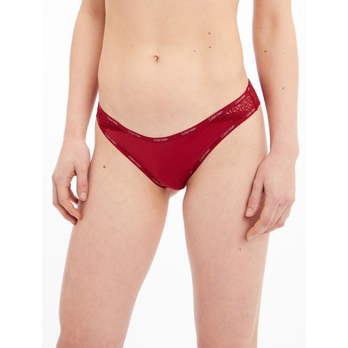 Slip Brasiliano In Microfibra Donna Taglie XS - calvin klein underwear - Modalova