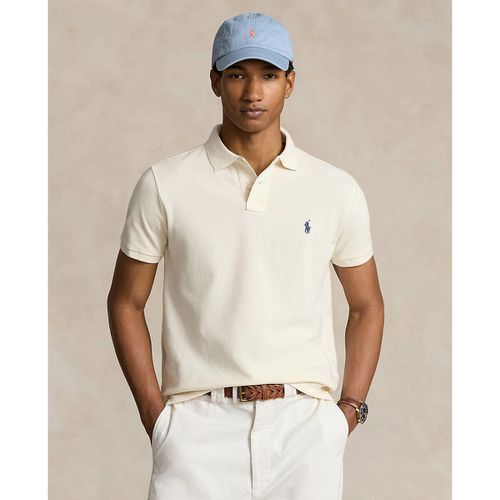 Polo dritta in cotone Pony Player ricamata - POLO RALPH LAUREN - Modalova