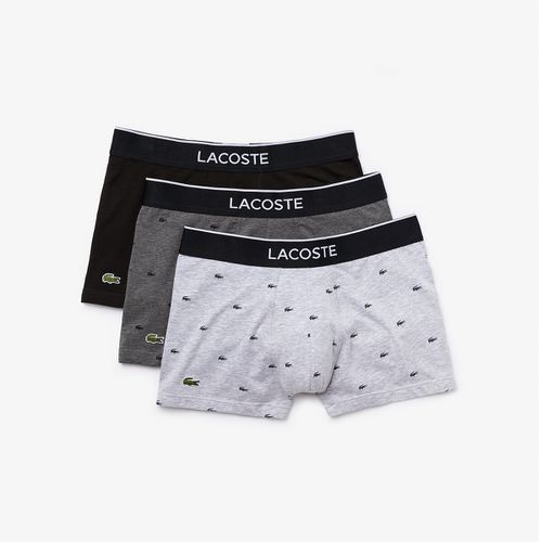 Confezione da 3 boxer - LACOSTE - Modalova