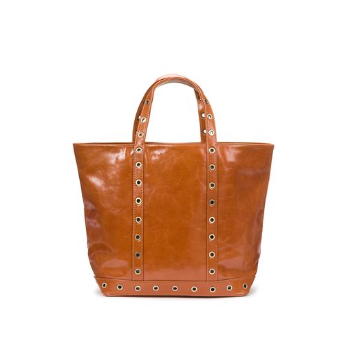 Borsa tote con occhielli in vernice - VANESSA BRUNO - Modalova