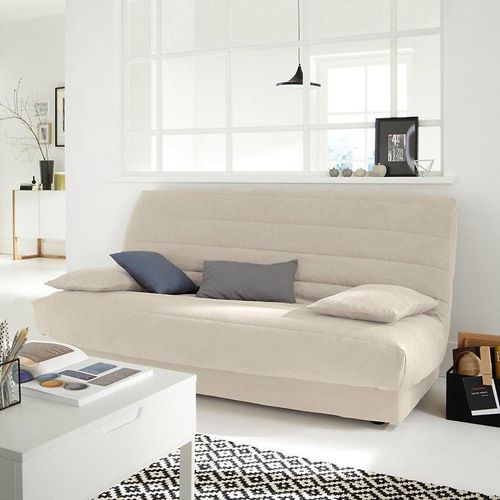 Rivestimento-zoccolo per divano clic-clac in materiale scamosciato - LA REDOUTE INTERIEURS - Modalova