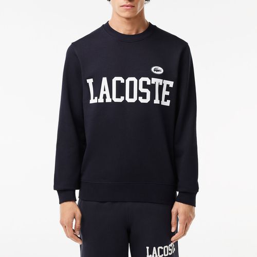 Felpa Girocollo Con Logo Uomo Taglie S - lacoste - Modalova