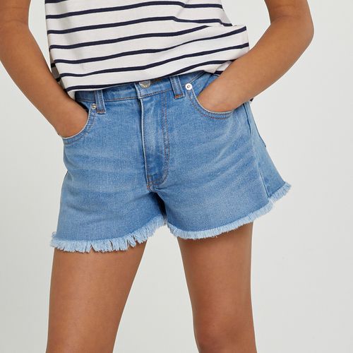 Shorts in denim con frange - LA REDOUTE COLLECTIONS - Modalova