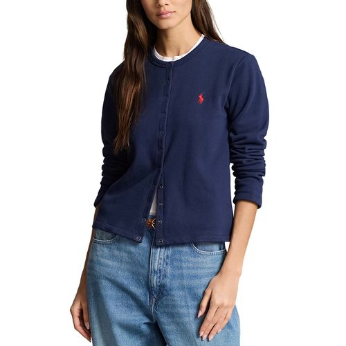 Cardigan girocollo in fine maglia - POLO RALPH LAUREN - Modalova