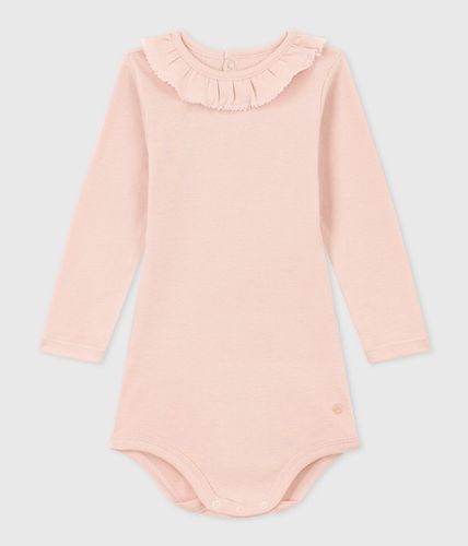 Body maniche lunghe con colletto - PETIT BATEAU - Modalova