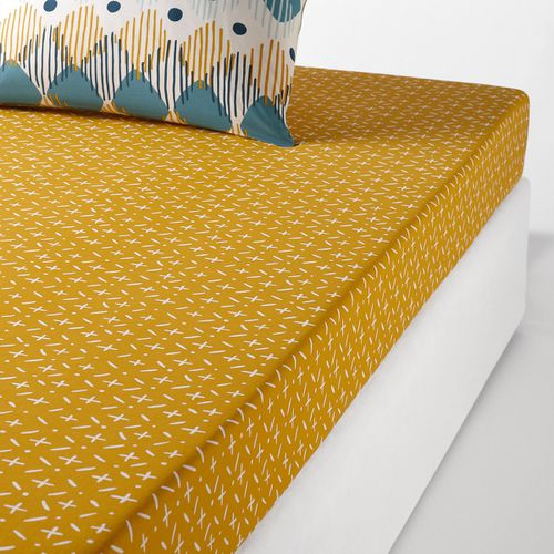 Lenzuolo Con Angoli Fantasia Cool Taglie 140 x 190 cm - la redoute interieurs - Modalova