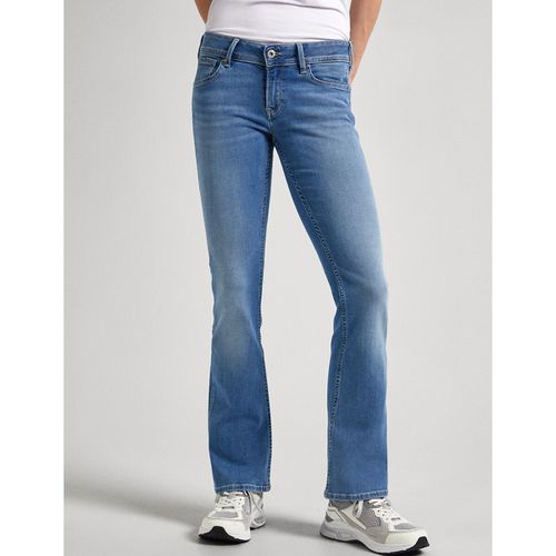 Jeans Flare, Slim Fit, Vita Bassa Donna Taglie W26 L30 (US) - 40 (IT) - pepe jeans - Modalova