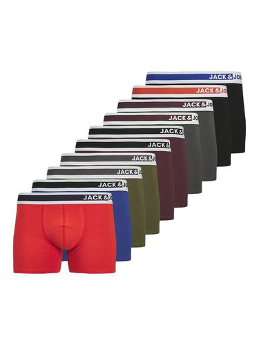 Confezione da 10 boxer tinta unita - JACK & JONES - Modalova