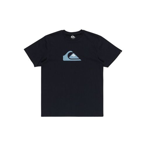 T-shirt A Maniche Corte Logo Al Centro Uomo Taglie S - quiksilver - Modalova