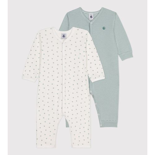 Confezione da 2 pigiami tutina in cotone - PETIT BATEAU - Modalova