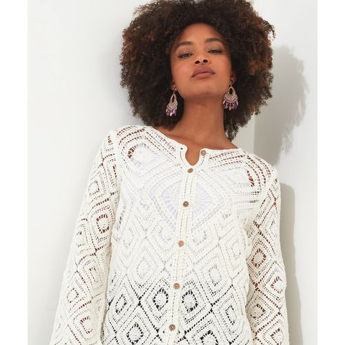 Cardigan In Crochet Marrakesh Donna Taglie S - joe browns - Modalova