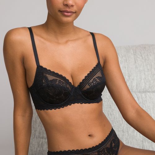 Reggiseno con ferretto in pizzo riciclato - LA REDOUTE COLLECTIONS - Modalova