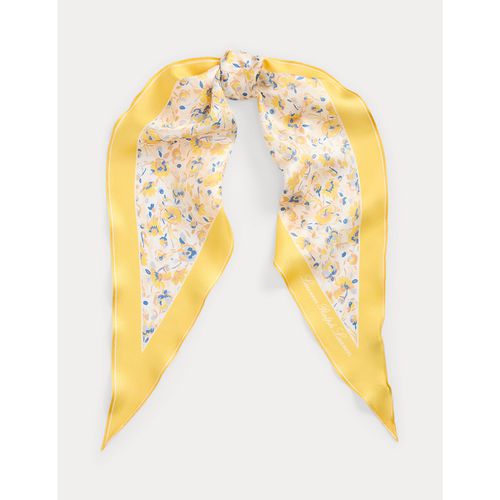 Foulard Quadrato In Seta Stampa Floreale Maia - lauren ralph lauren - Modalova