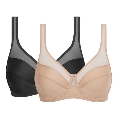 Confezione da 2 reggiseni avvolgenti Generous - DIM - Modalova