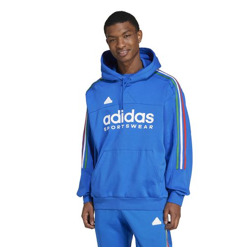 Felpa Con Cappuccio House Of Tiro Italie Uomo Taglie 3XL - adidas sportswear - Modalova