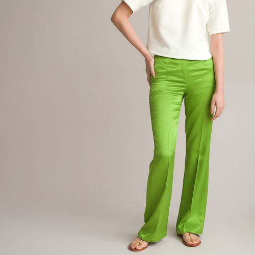 Pantaloni svasati in satin - LA REDOUTE COLLECTIONS - Modalova