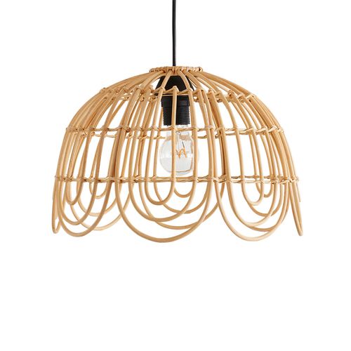 Lampadario In Vimini Ø34 Cm, Kapela - la redoute interieurs - Modalova