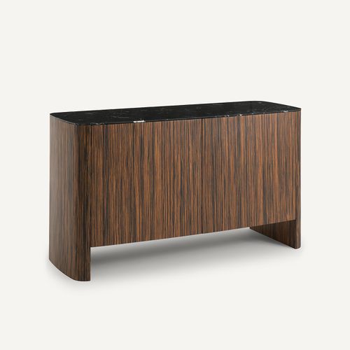 Mobile Credenza In Ebano E Marmo, Maël - am.pm - Modalova