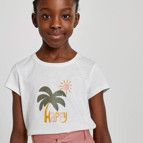 Confezione Da 5 T-shirt Girocollo Bambina Taglie 3 anni - 94 cm - la redoute collections - Modalova