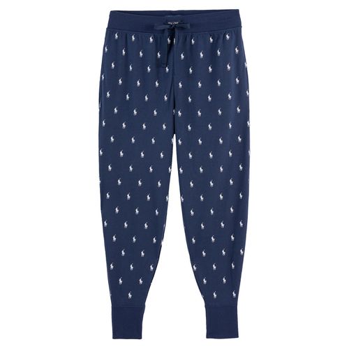 Pantaloni Del Pigiama Elasticizzati Con Stampa Pony Uomo Taglie S - polo ralph lauren - Modalova