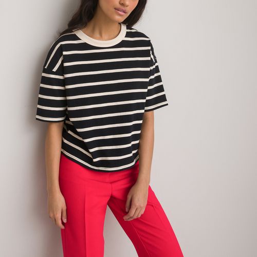 T-shirt Boxy, A Righe Donna Taglie S - la redoute collections - Modalova