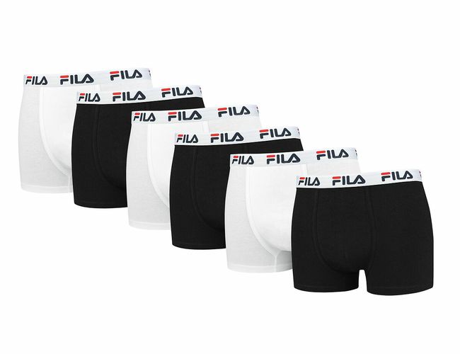 Confezione Da 6 Boxer Tinta Unita Uomo Taglie S - fila - Modalova