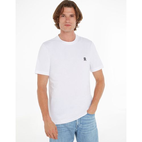 T-shirt girocollo logo monogram - TOMMY HILFIGER - Modalova