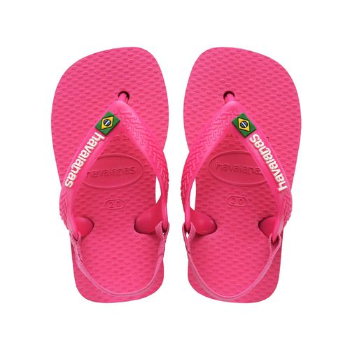 Sandali Infradito Baby Brasil Logo Ii Bambina Taglie 21 - havaianas - Modalova