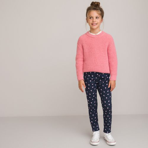 Pantaloni Jegging Stampa Floreale Bambina Taglie 3 anni - 94 cm - la redoute collections - Modalova