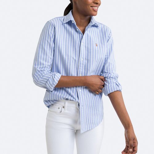 Camicia A Righe, Maniche Lunghe Donna Taglie 44 - polo ralph lauren - Modalova