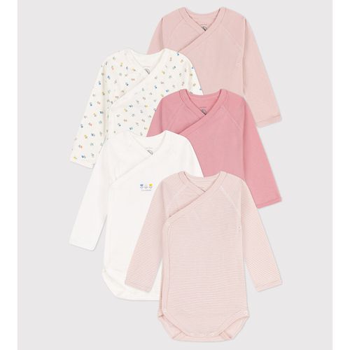 Confezione da 5 body in cotone - PETIT BATEAU - Modalova