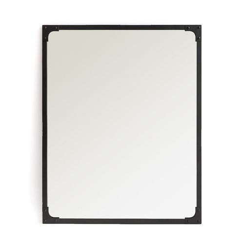 Specchio rettangolare. metallo industriale 80x100 cm, Lenaig - LA REDOUTE INTERIEURS - Modalova