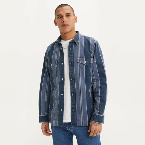 Camicia ampia in twill a righe - LEVI'S - Modalova