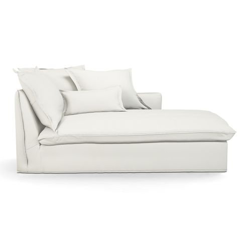 Chaise Longue Cotone/lino, Bultex, Odna Taglie meridiana destra - la redoute interieurs - Modalova