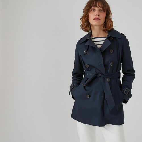 Trench Media Lunghezza Con Bottoni Donna Taglie 38 - la redoute collections - Modalova