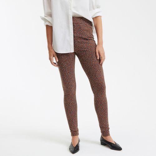 Leggings A Vita Alta Con Stampa Leopardata Donna Taglie XS - la redoute collections - Modalova