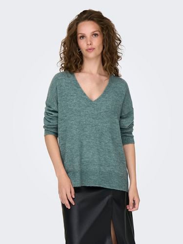 Pull Con Scollo A V, Maglia Morbida Donna Taglie XS - jdy - Modalova