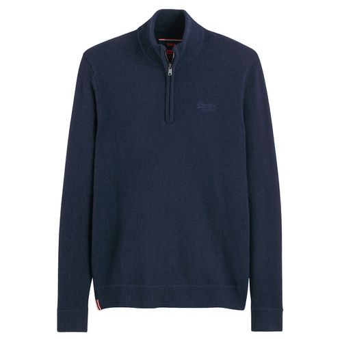 Maglione cerniera al collo Essential - SUPERDRY - Modalova