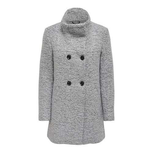 Cappotto A Collo Alto, Abbottonato Donna Taglie XS - only - Modalova