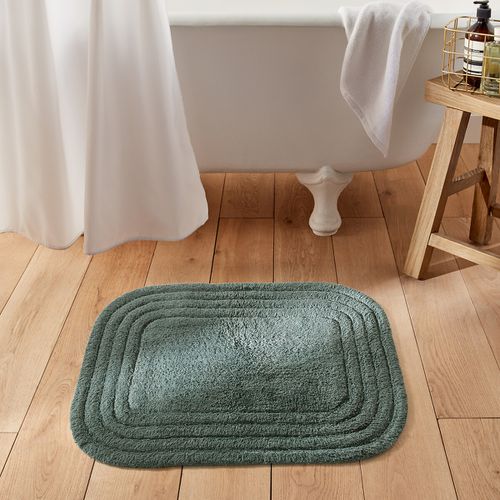 Tappeto da bagno cotone riciclato tufté, Romane - LA REDOUTE INTERIEURS - Modalova