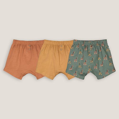 Confezione Da 3 Shorts Taglie 3 mesi - 60 cm - la redoute collections - Modalova
