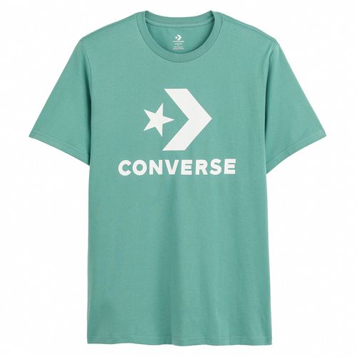 T-shirt Maniche Corte Maxi Star Chevron Verde Uomo Taglie XXS - converse - Modalova