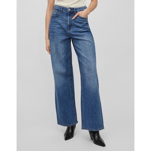 Jeans Larghi, Vita Alta Donna Taglie 34 (FR) - 38 L32 (IT) - vila - Modalova