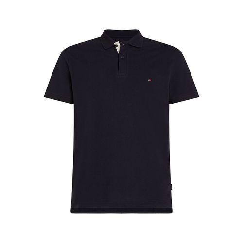 Polo Dritta Con Patta Logata Uomo Taglie XL - tommy hilfiger - Modalova