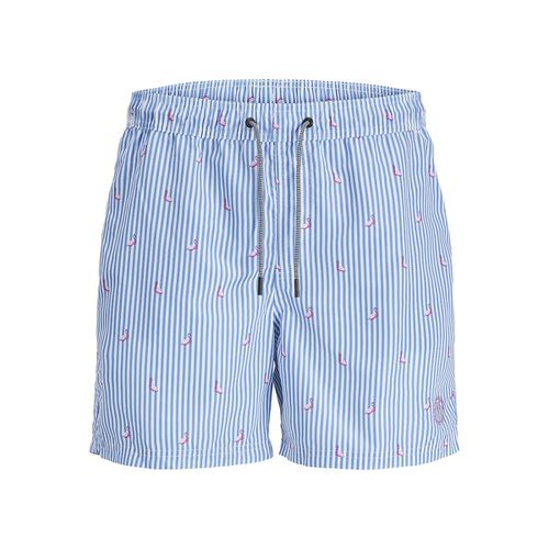 Shorts da bagno a righe - JACK & JONES - Modalova