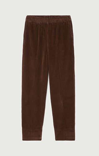 Pantaloni Dritti Velluto Padow Donna Taglie S - american vintage - Modalova