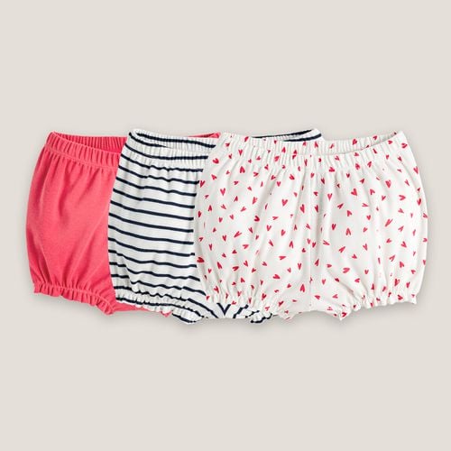 Confezione Da 3 Bloomers Taglie 3 mesi - 60 cm - la redoute collections - Modalova